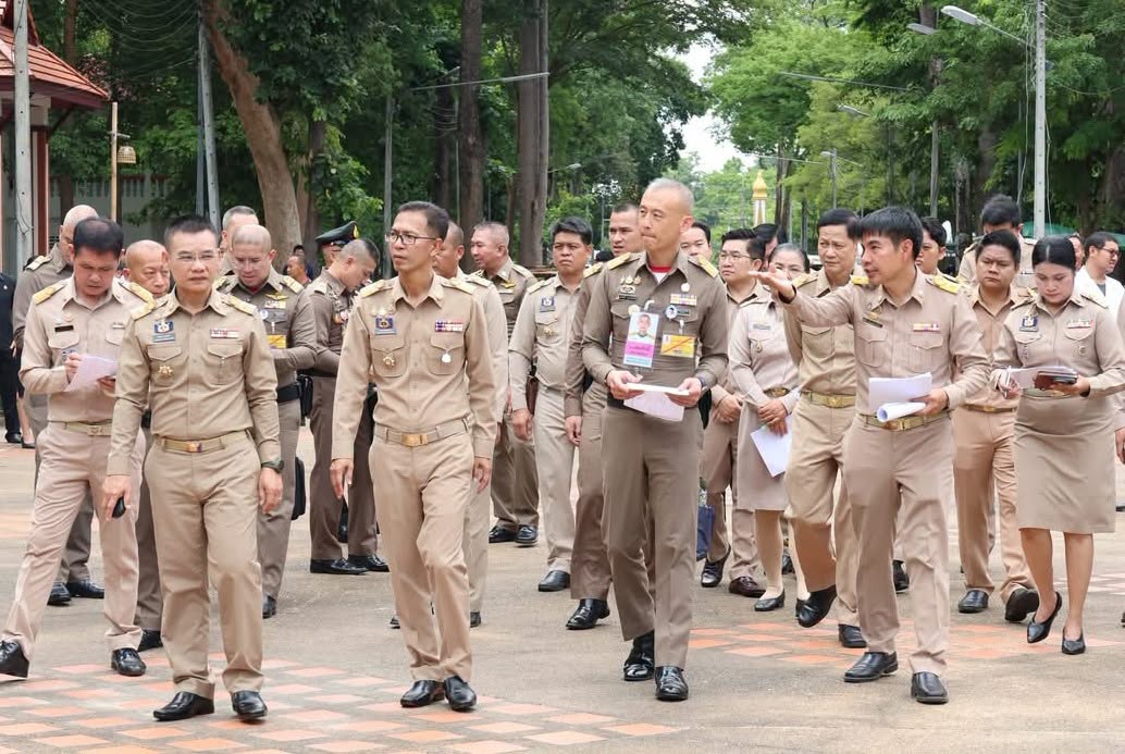 คณะหน่วยราชการในพระองค์ 904 ลงพื้นที่จังหวัดอำนาจเจริญ ติดตามความพร้อมจัดงาน &ldquo;เรือหลวงแห่งธรรมสู่การตื่นรู้ อำนาจเจริญ&rdquo; ถวายเป็นพระราชกุศล 29 มิถุนายนนี้