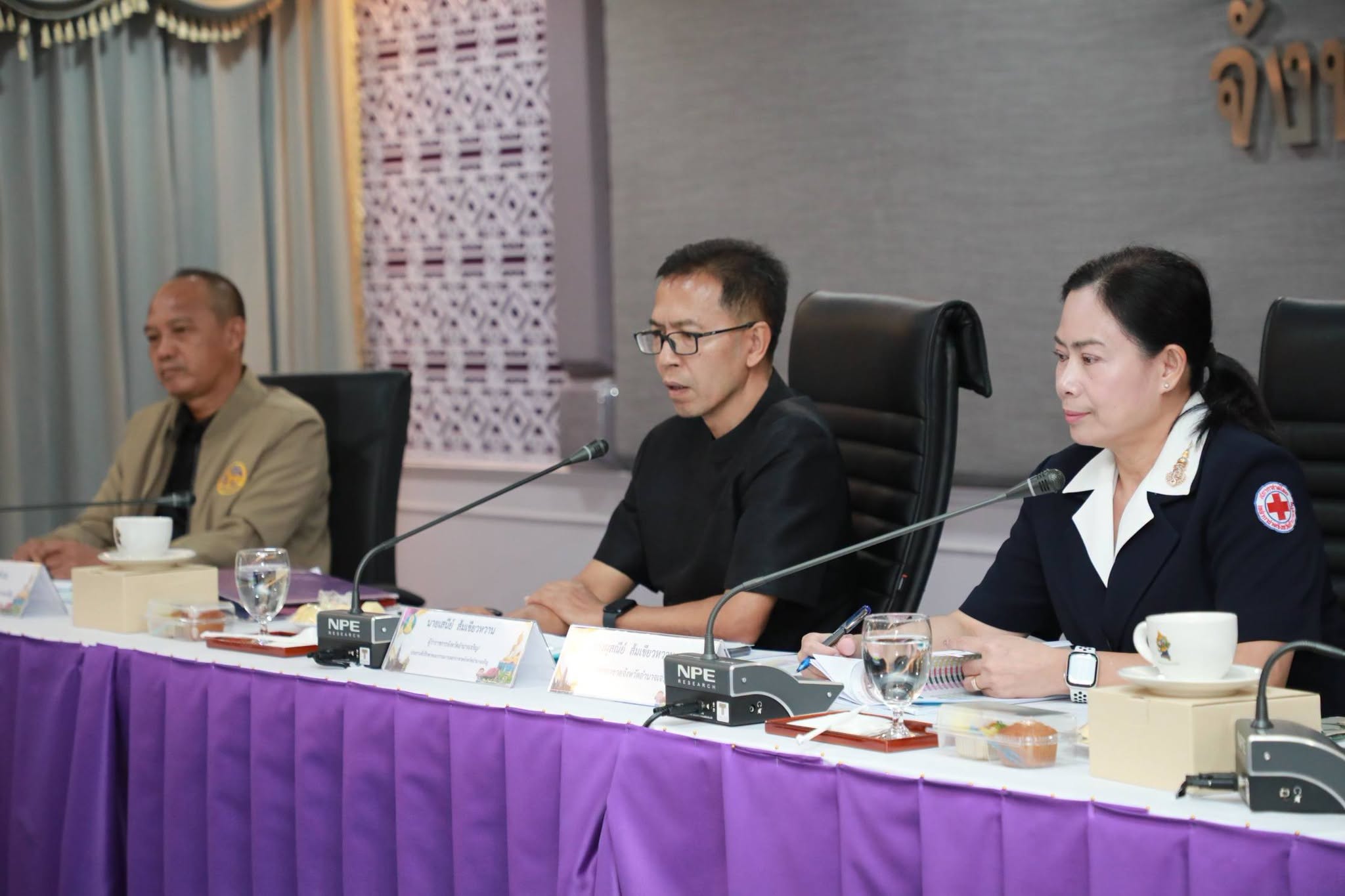 จังหวัดอำนาจเจริญประชุมคณะกรรมการเหล่ากาชาดจังหวัด เตรียมความพร้อมเป็นเจ้าภาพการประชุมเหล่ากาชาดจังหวัด ภาค 7