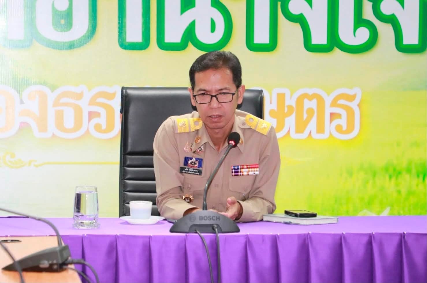 ผู้ว่าฯ อำนาจเจริญ เดินหน้าแก้ไขปัญหาความเดือดร้อนประชาชน ประชุมหารือเร่งปรับปรุงถนนสายป่าก่อ - ห้วยฆ้อง อ.ชานุมาน หลังชำรุดทรุดโทรม หวังยกระดับความปลอดภัยและเส้นทางขนส่งสินค้าเกษตร