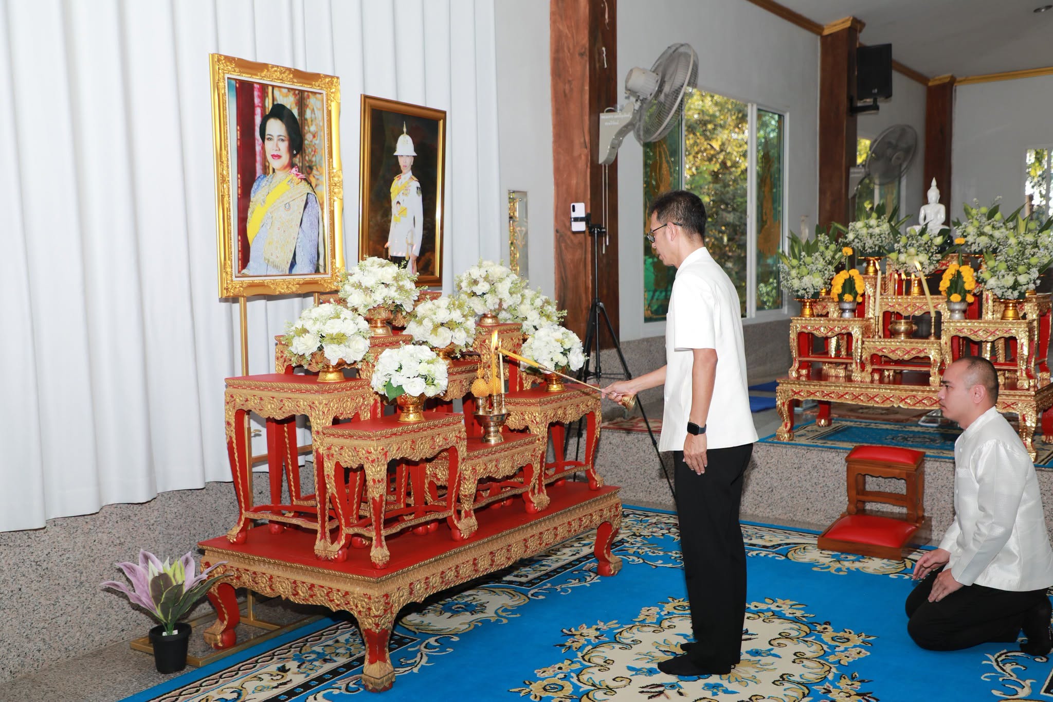 ผู้ว่าฯ อำนาจเจริญ นำพุทธศาสนิกชนเข้าร่วมโครงการธรรมสัญจร ที่วัดแสนสวัสดิ์ทัศนาราม