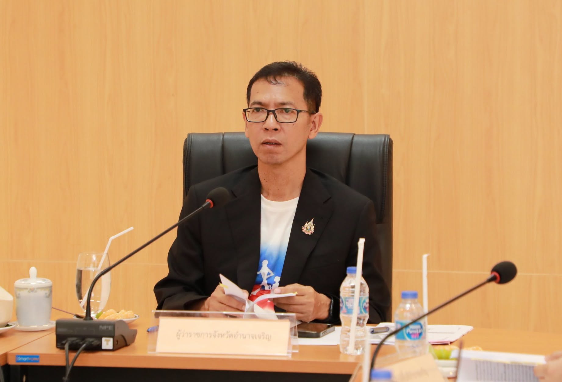 จังหวัดอำนาจเจริญ ประชุมสรรหากรรมการผู้ทรงคุณวุฒิด้านการประเมินราคาทรัพย์สินเพื่อประโยชน์แห่งรัฐ